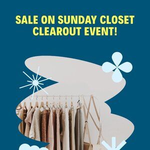 Sales on Sunday!